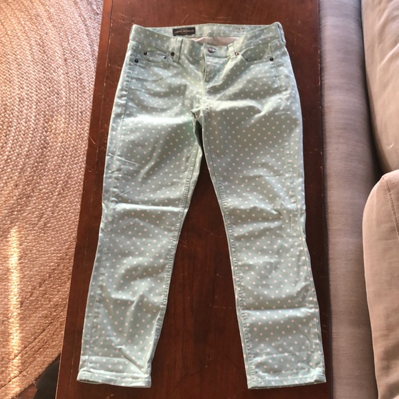 J. Crew Pants - Polka dot pants!